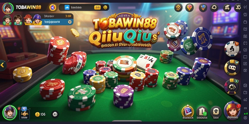 Gameplay seru QiuQiu di TOBAWIN88.