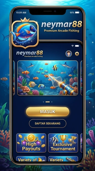 Tampilan antarmuka aplikasi neymar88 yang sederhana dan intuitif.